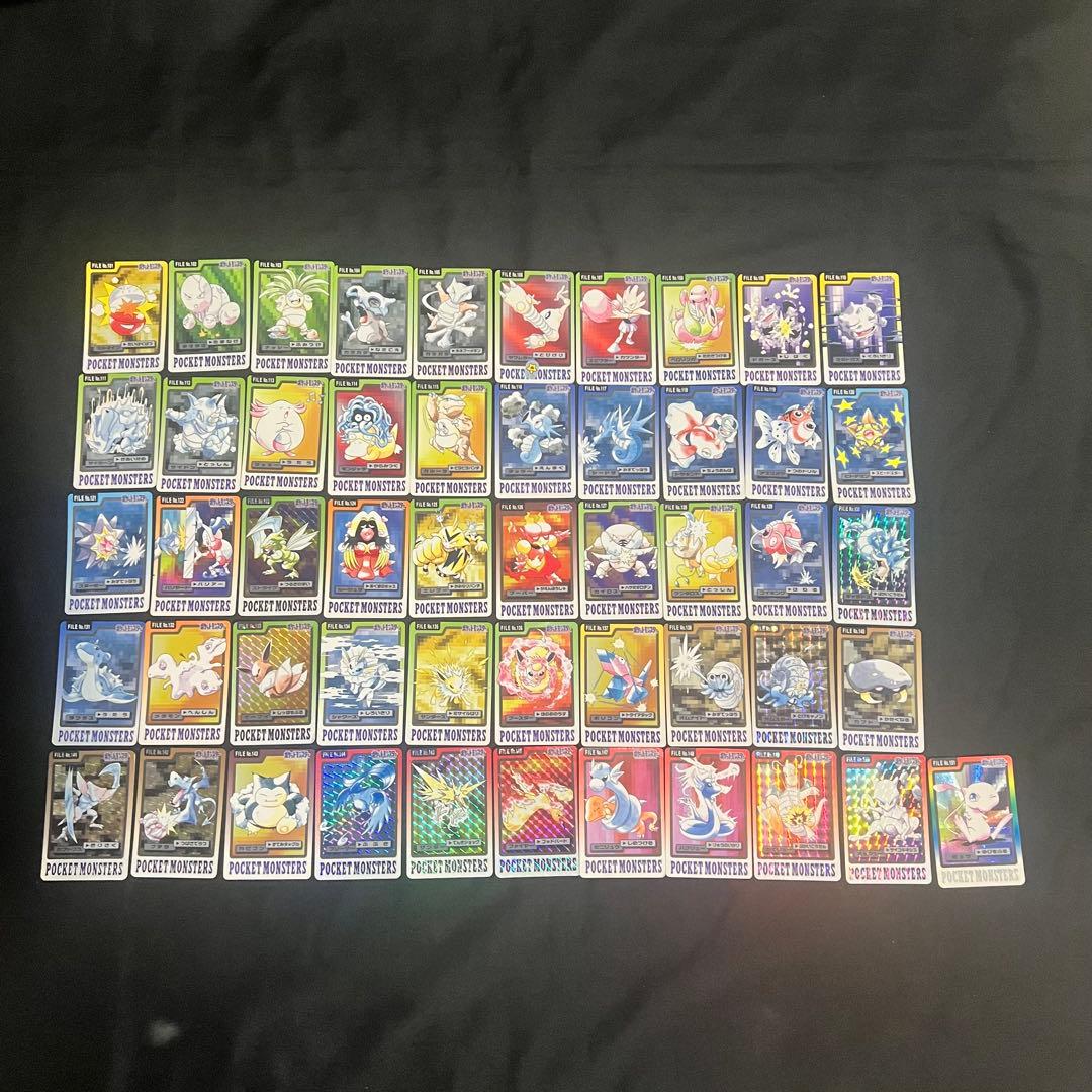 ⚫︎【まとめ売り】ポケモンカード 1997 カードダス フルコンプ 151枚