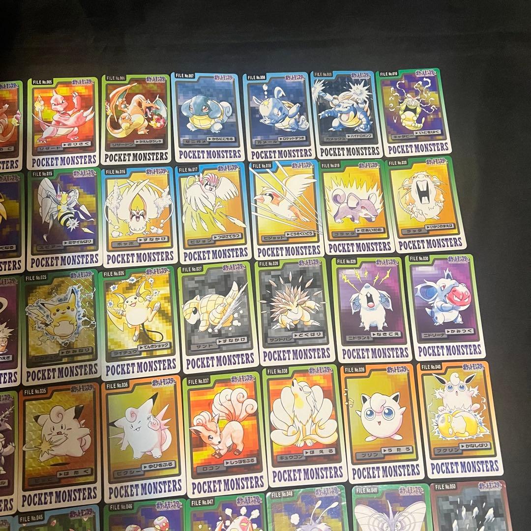 ⚫︎【まとめ売り】ポケモンカード 1997 カードダス フルコンプ 151枚
