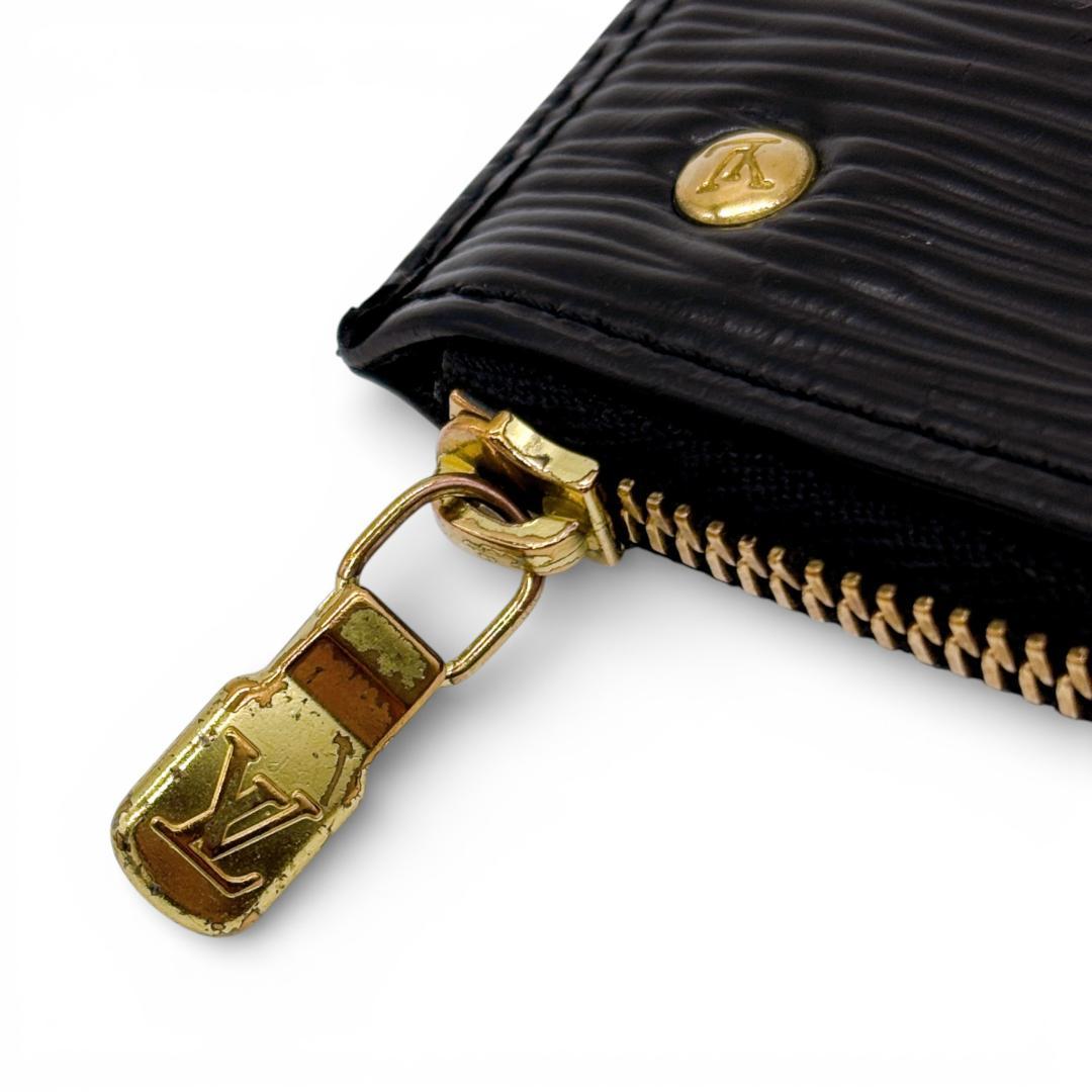 ルイヴィトン エピポシェットクレケース 小銭入れ ブラック