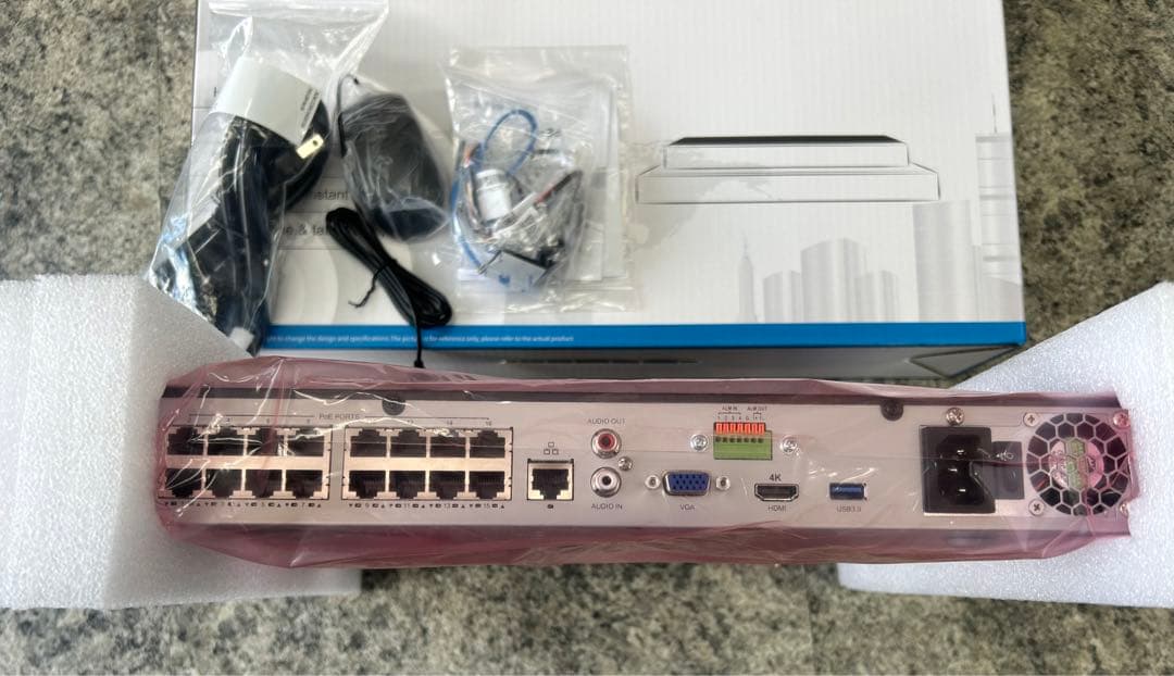 【16ch】Univiewネットワークレコーダー日本語OSD対応