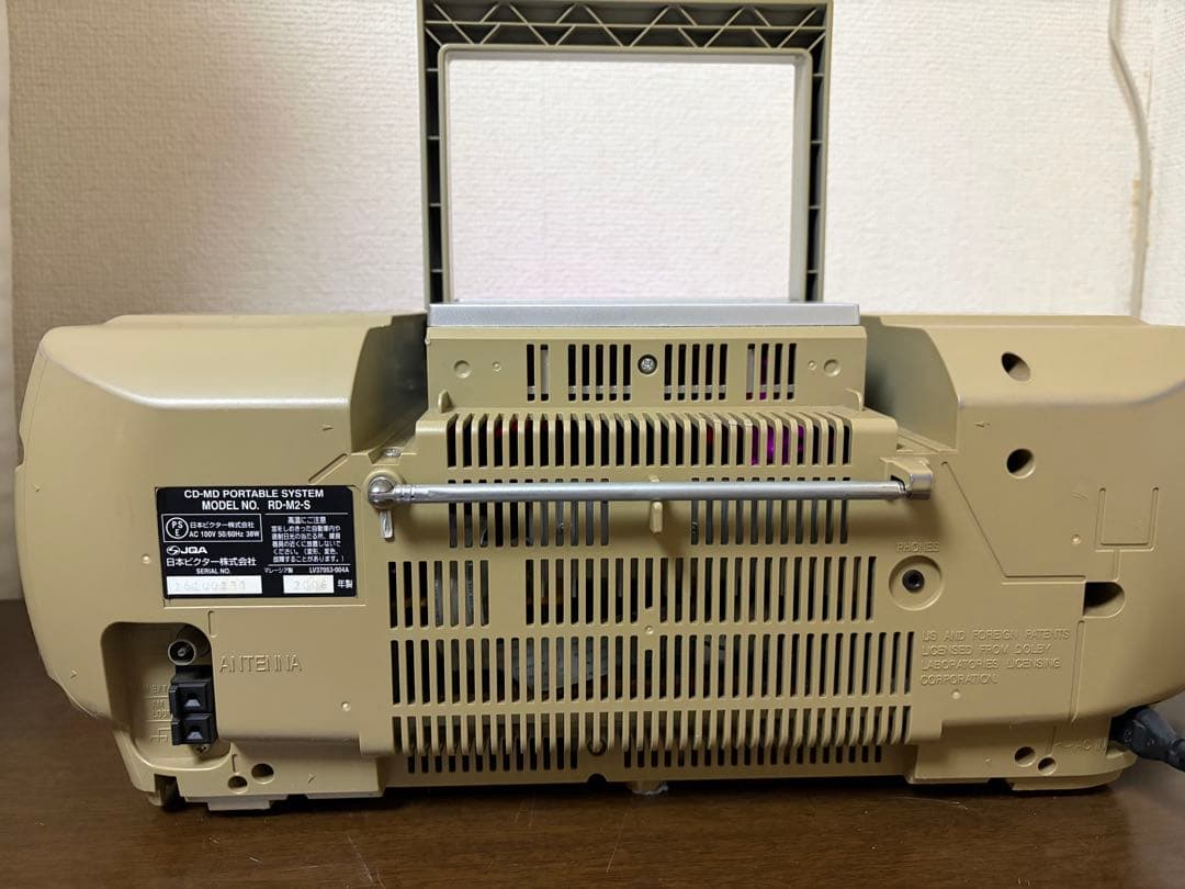 ラジオ・コンポ victor rd-m2-s