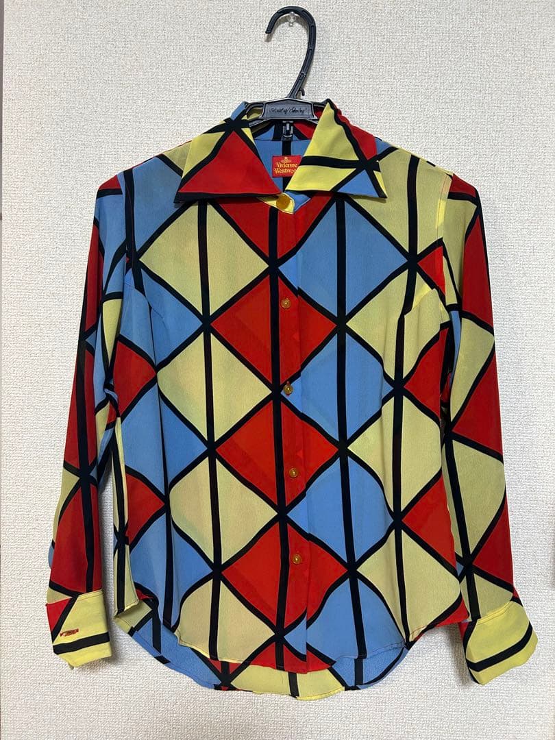 週末お値下レア希少⭐︎viviennewestwood ハーレクィーン　ブラウス
