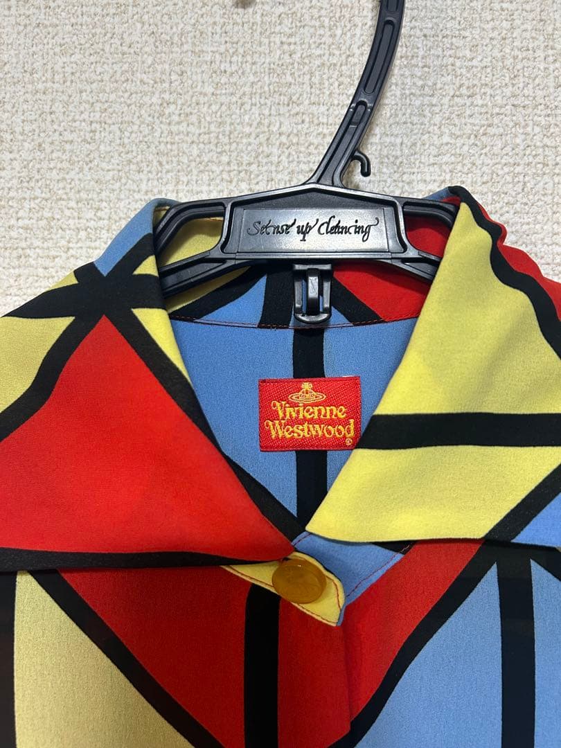週末お値下レア希少⭐︎viviennewestwood ハーレクィーン　ブラウス