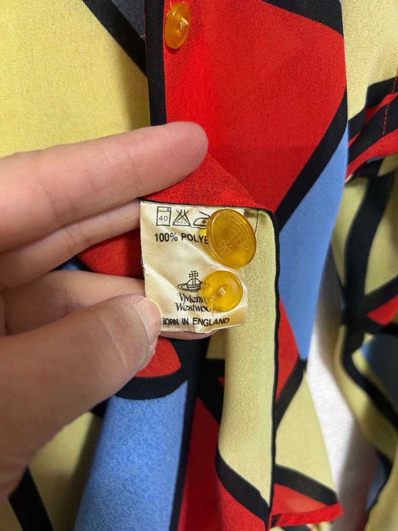 週末お値下レア希少⭐︎viviennewestwood ハーレクィーン　ブラウス