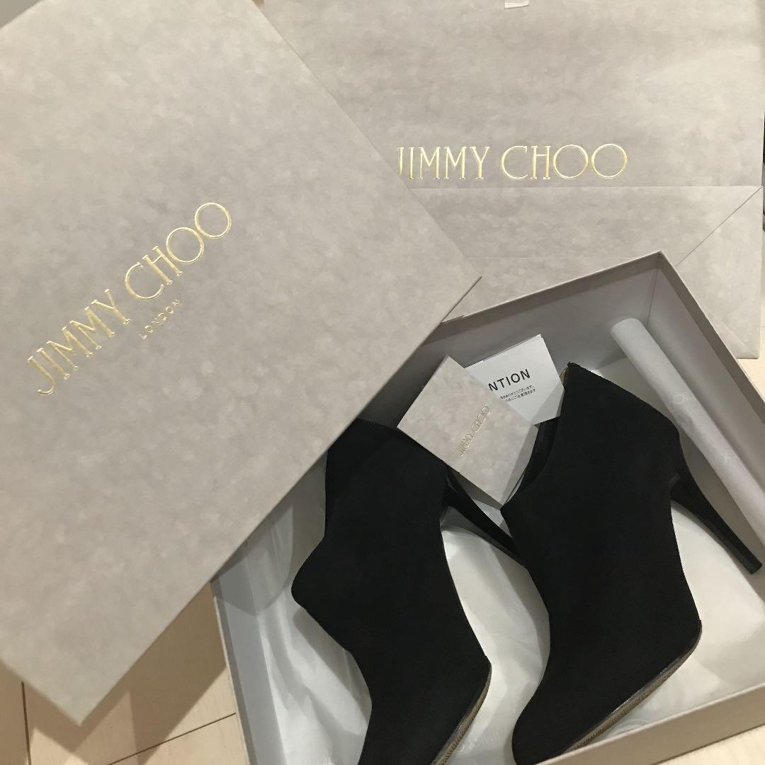 JIMMY CHOO ブラック ブーティ
