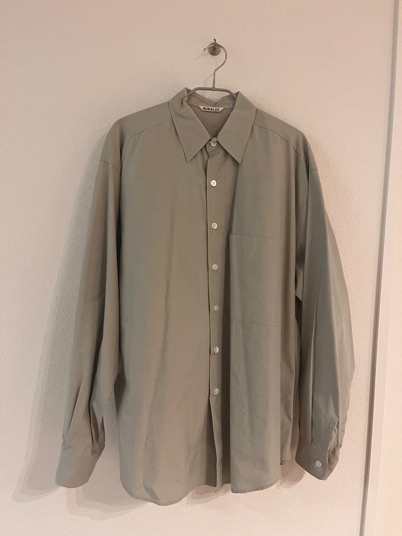 C*a様 AURALEE WASHED FINXTWILL BIG SHIRTS