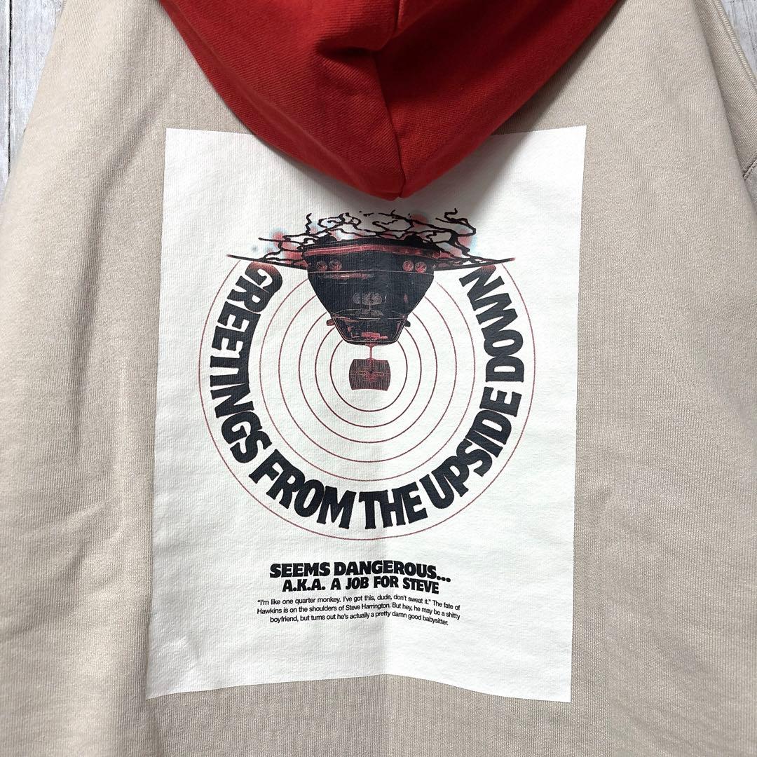 【新品未使用】ストレンジャーシングスniko and…コラボ パーカー Lサイズ