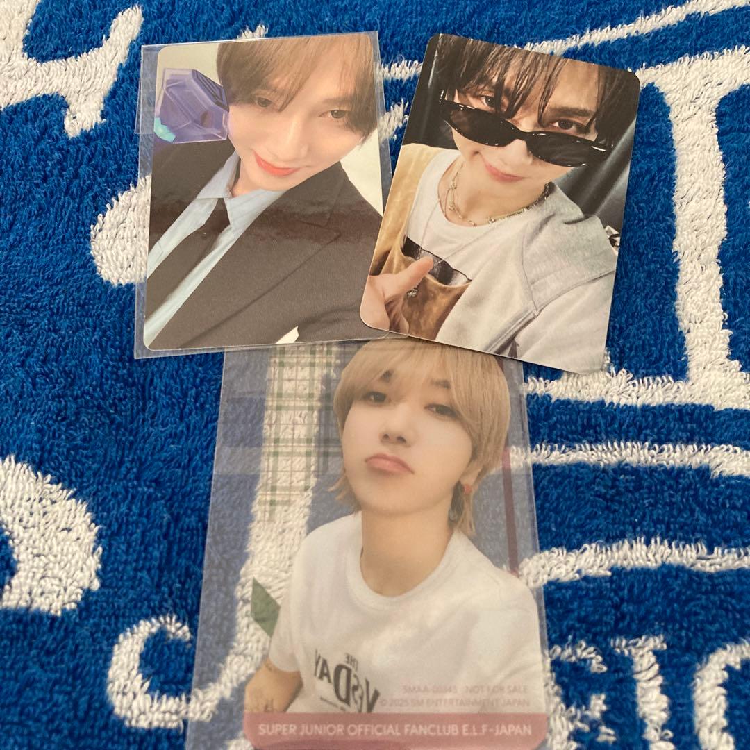 SUPERJUNIOR イェソン　トレカ　２種　おまけ付き