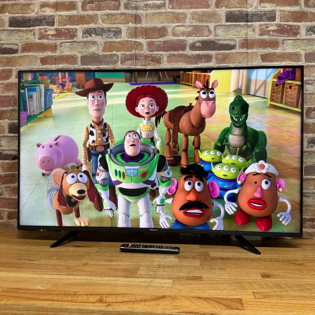 ハイセンス 50V型 液晶テレビ 4Kチューナー内蔵 50E6800 動画アプリ