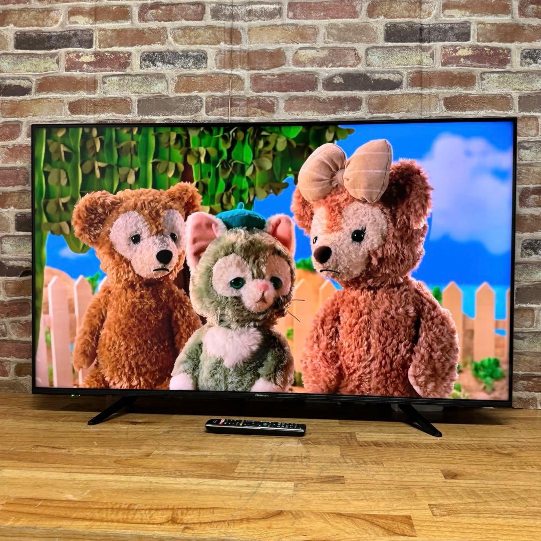 ハイセンス 50V型 液晶テレビ 4Kチューナー内蔵 50E6800 動画アプリ