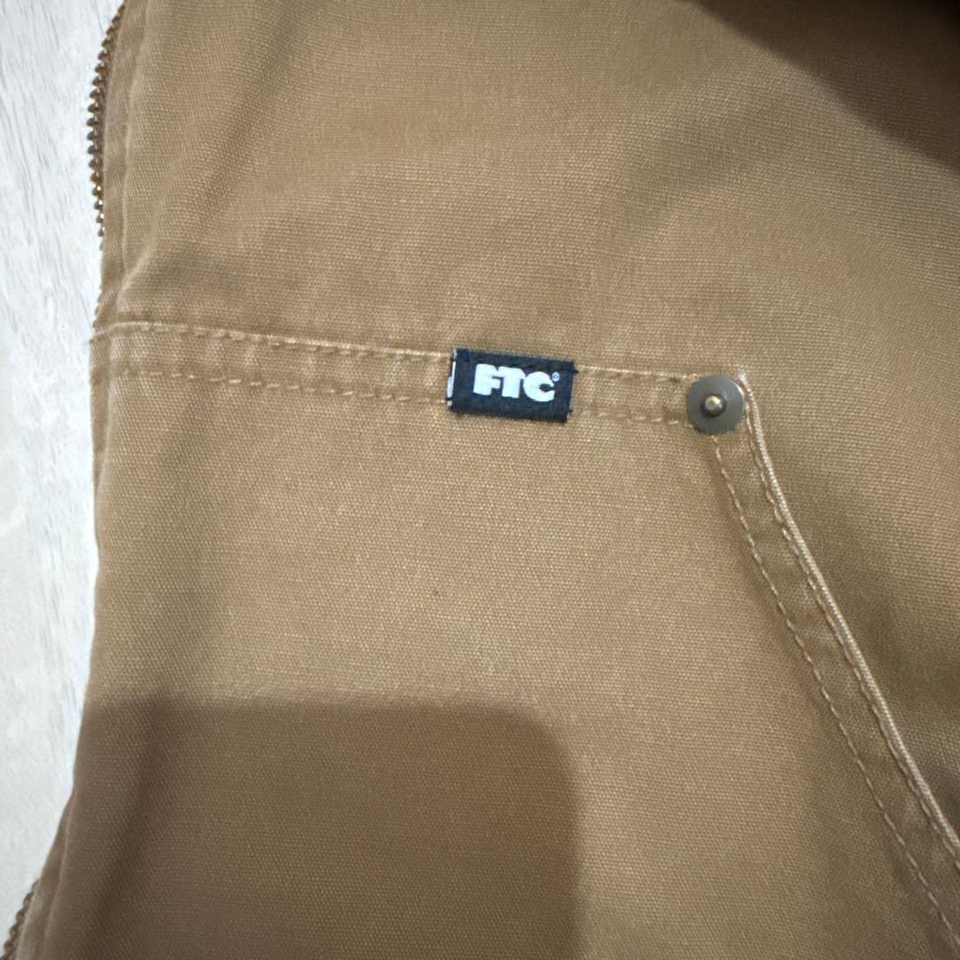 FTC ブラウン キルティングジャケット M