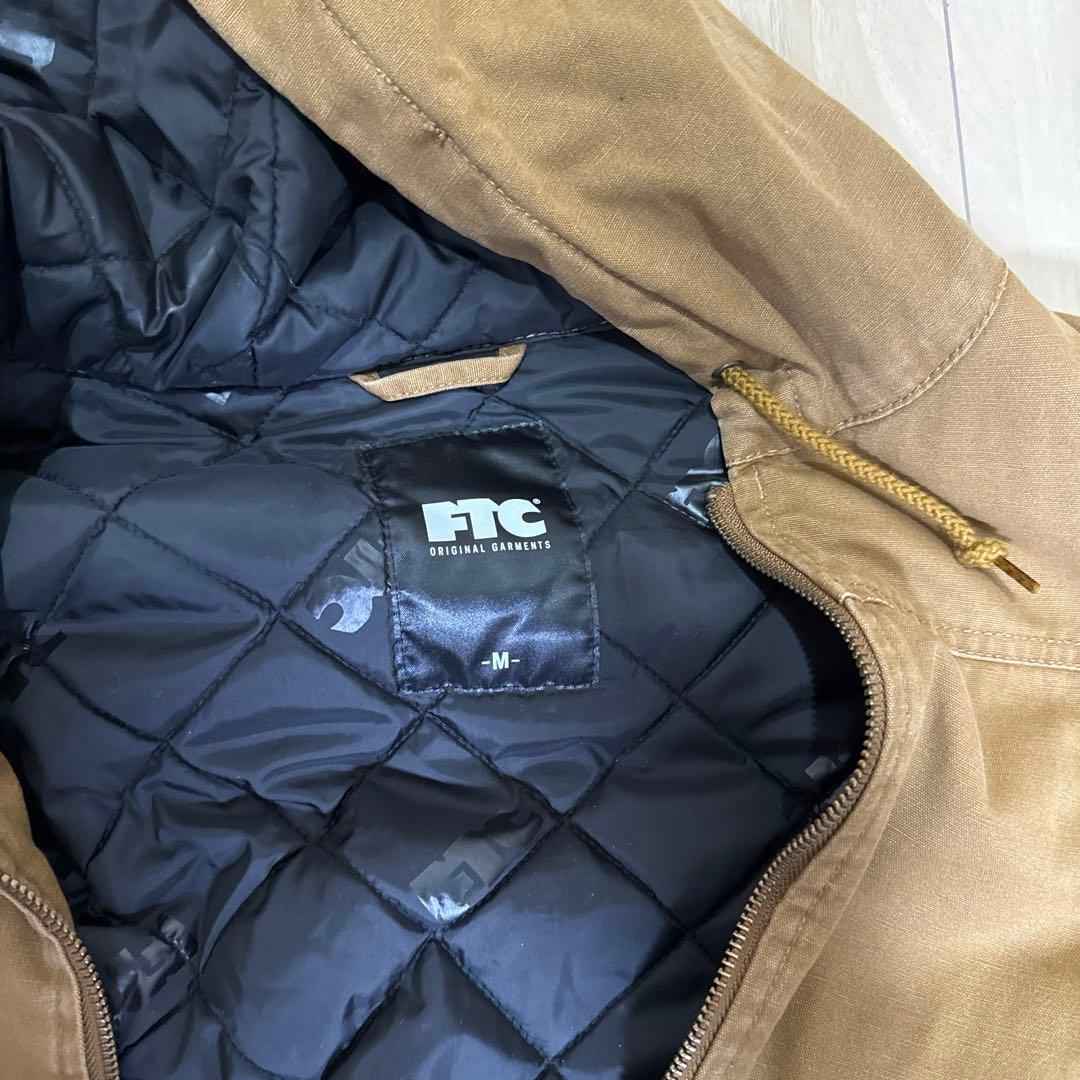 FTC ブラウン キルティングジャケット M