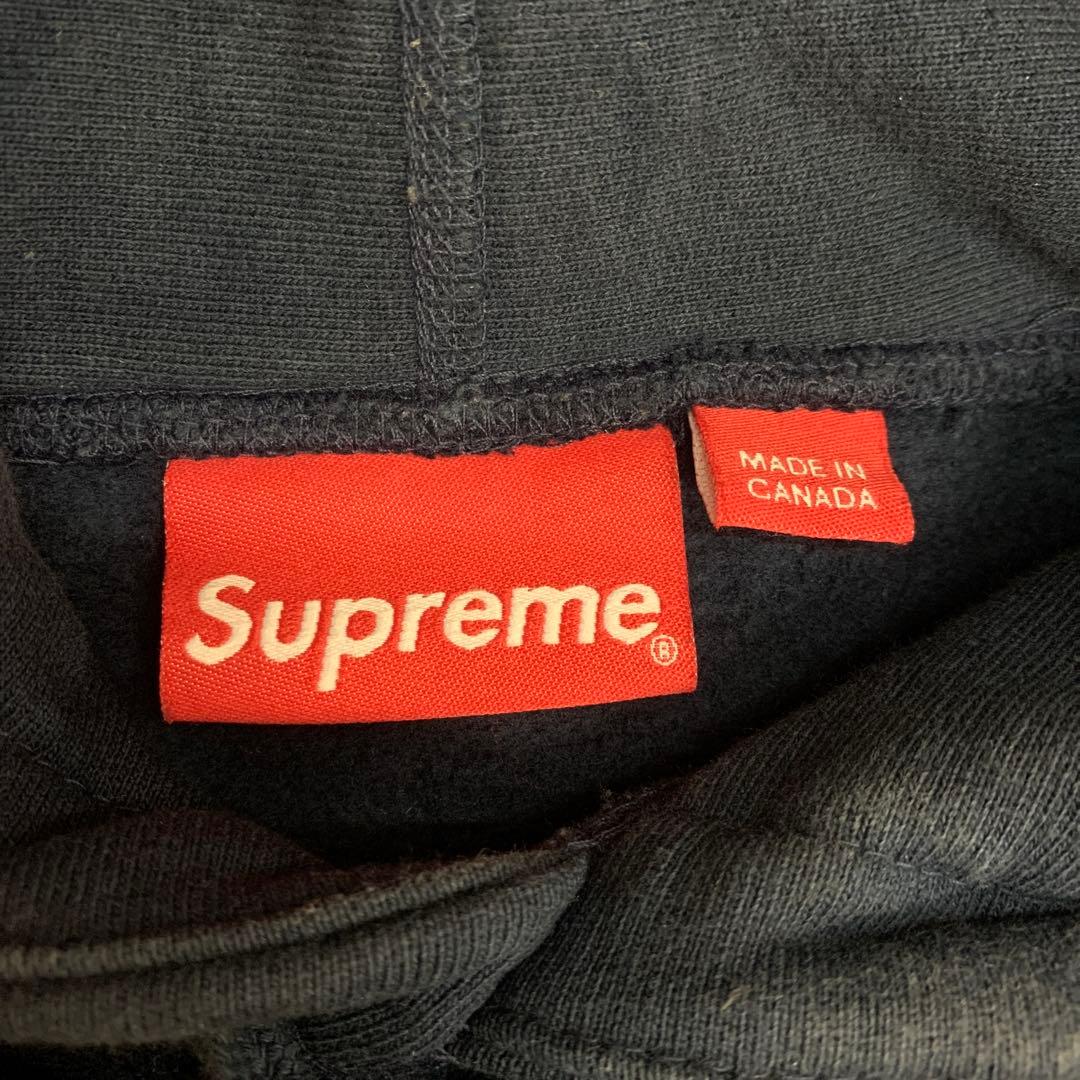中古　シュプリーム　ボックスロゴパーカー