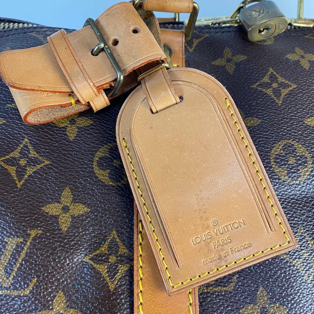 ルイヴィトン　ボストンバッグ　キーポル45 モノグラム　PVC ブラウン