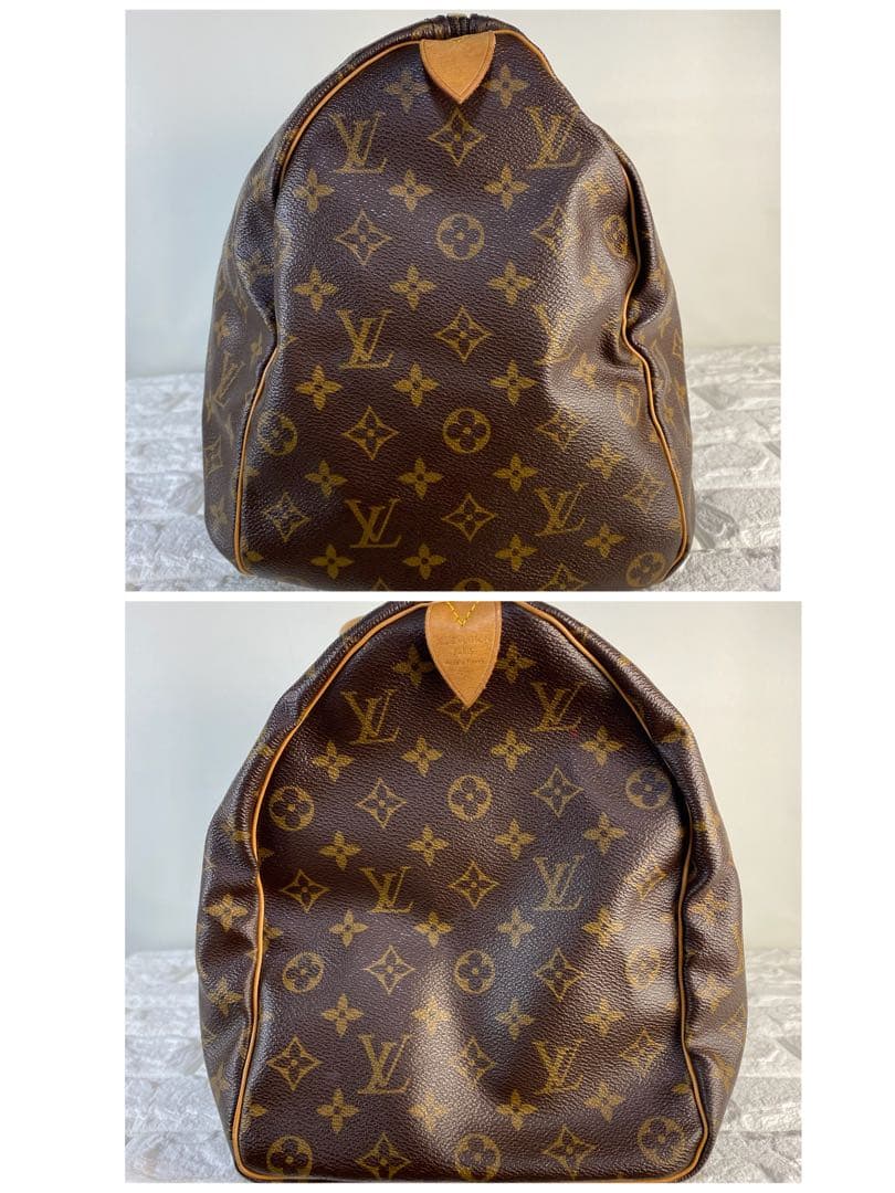 ルイヴィトン　ボストンバッグ　キーポル45 モノグラム　PVC ブラウン