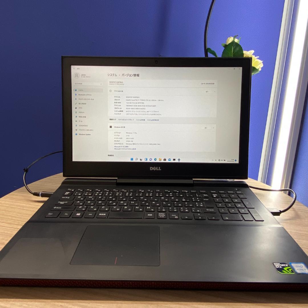 ゲーミング PC Dell inspiron15 P65F