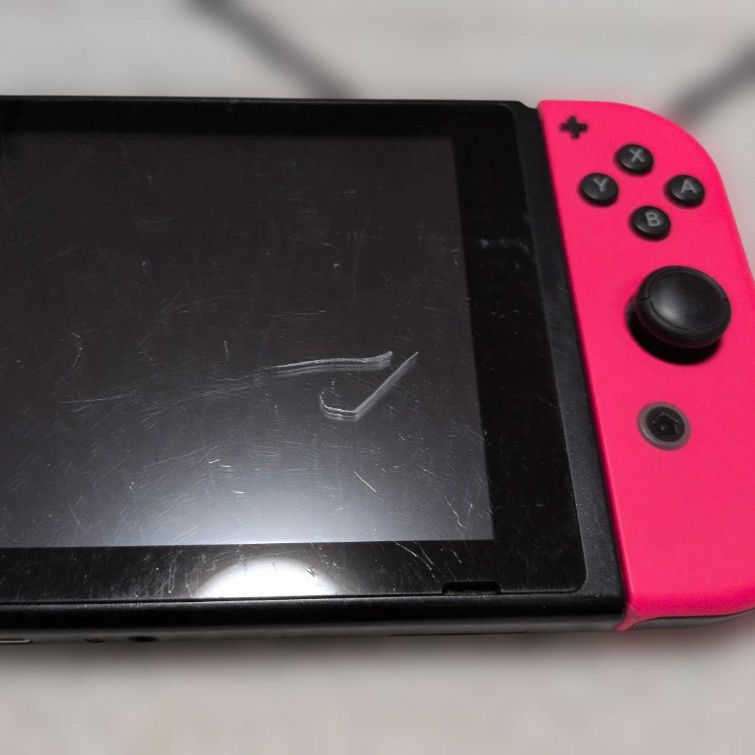 Nintendo Switch グリーン/ピンク 　SDカード付き