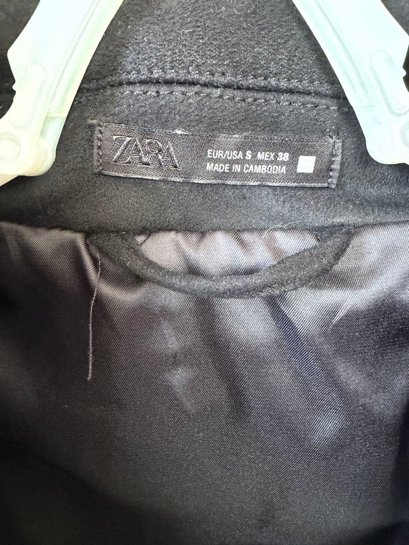 ZARA フェイクスエード レギュラーフィット ジャケット