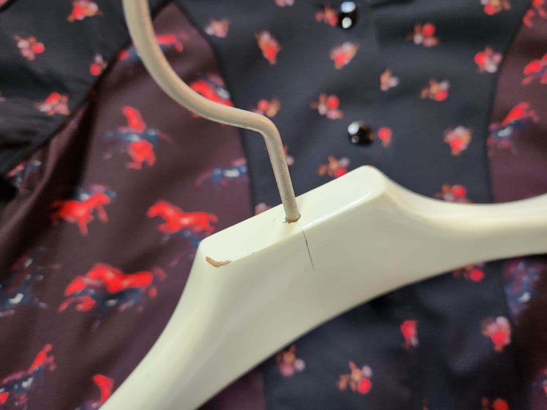 木製ハンガー付き・COACH・コーチ・リバーシブル・スタジアムジャンパー・新品