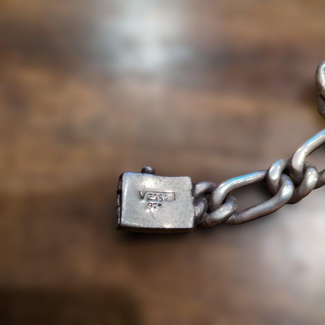 熊商　ベルサーニ　クロスチェーンブレスレット