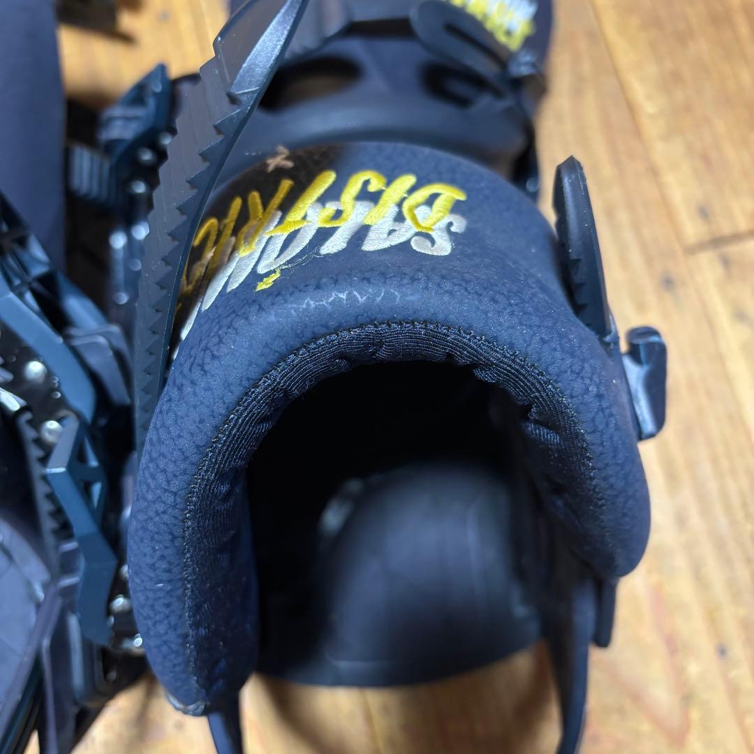 Salomon District ブラック ビンディング　shadowfit