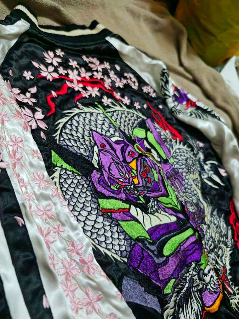 EVA orient 維結 日本 限定 スカジャン unisex 2面用