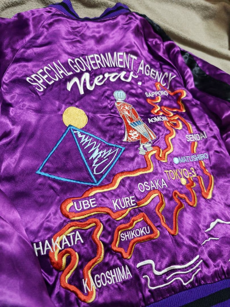 EVA orient 維結 日本 限定 スカジャン unisex 2面用