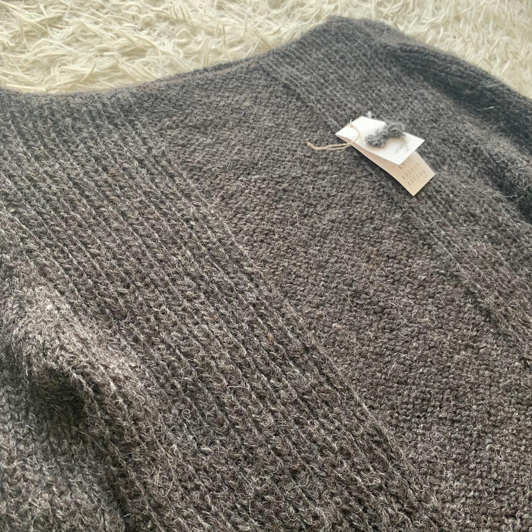 【新品未使用】グランピエ アルパカ セーター　ハンドニット　ペルー製