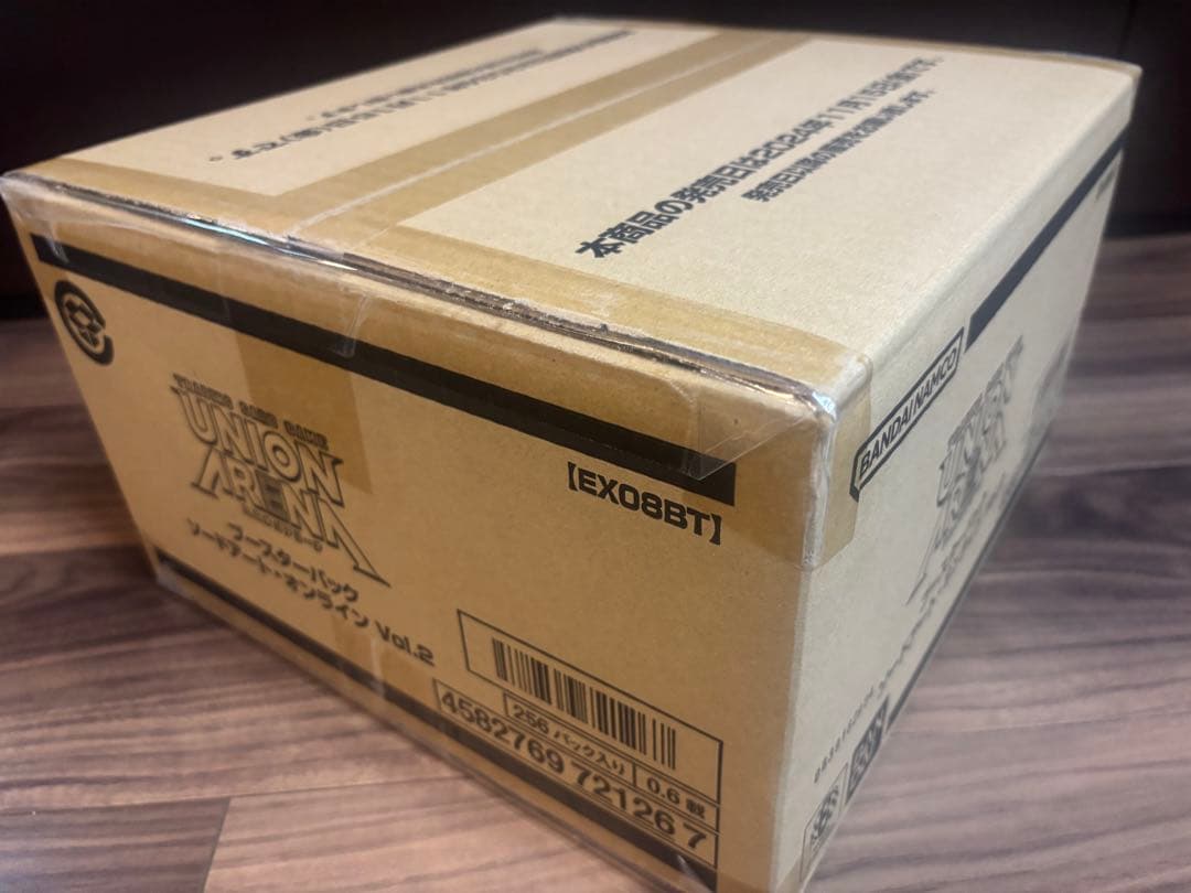 ユニオンアリーナ　SAO vol.2 1カートン　初版　新品未開封　16box