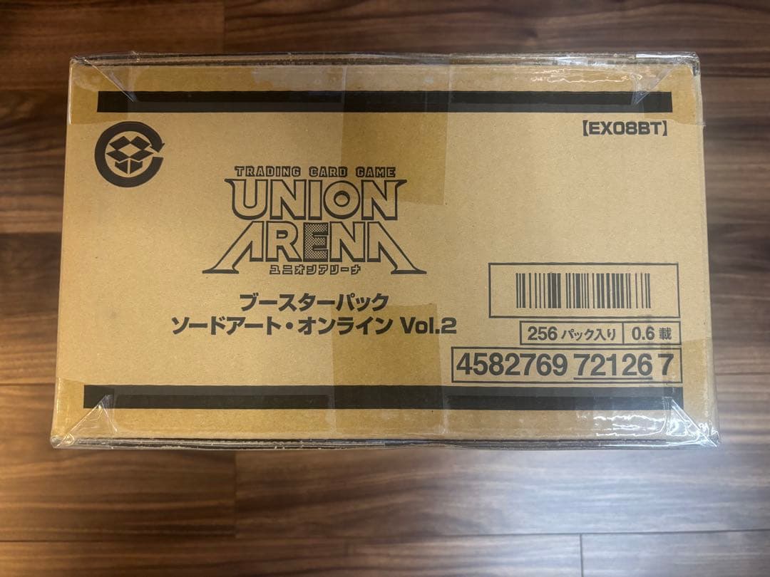 ユニオンアリーナ　SAO vol.2 1カートン　初版　新品未開封　16box