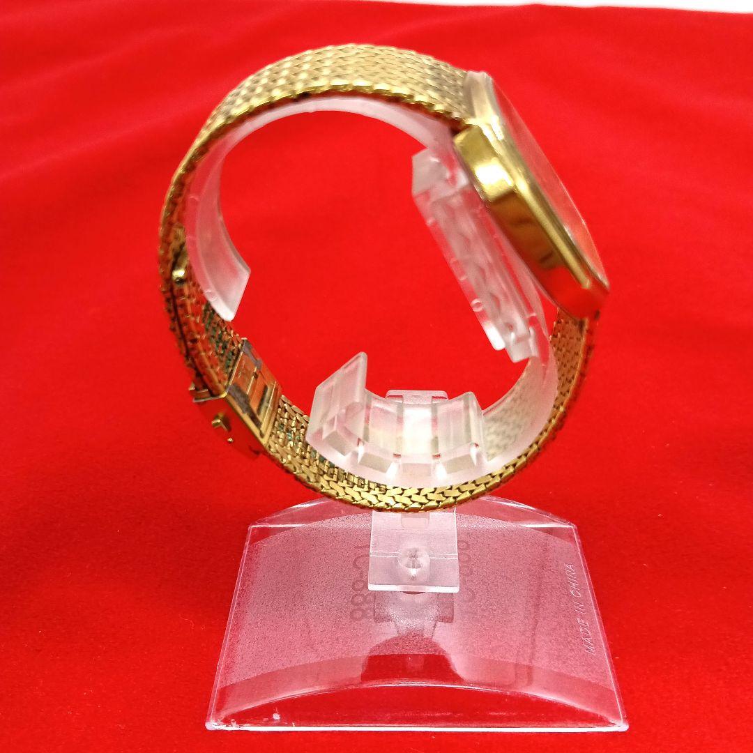 LONGINES ゴールド クォーツ 時計 不動品 三021