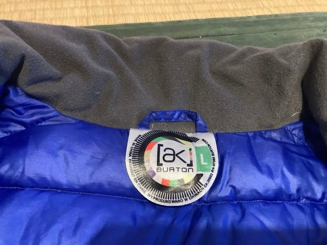 burton ak インスレーターダウンジャケット　サイズL