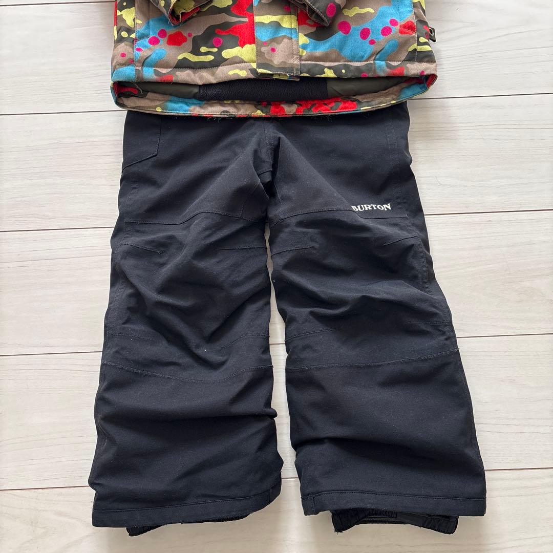 BURTON 子ども用スノーボードウェア カモフラージュ