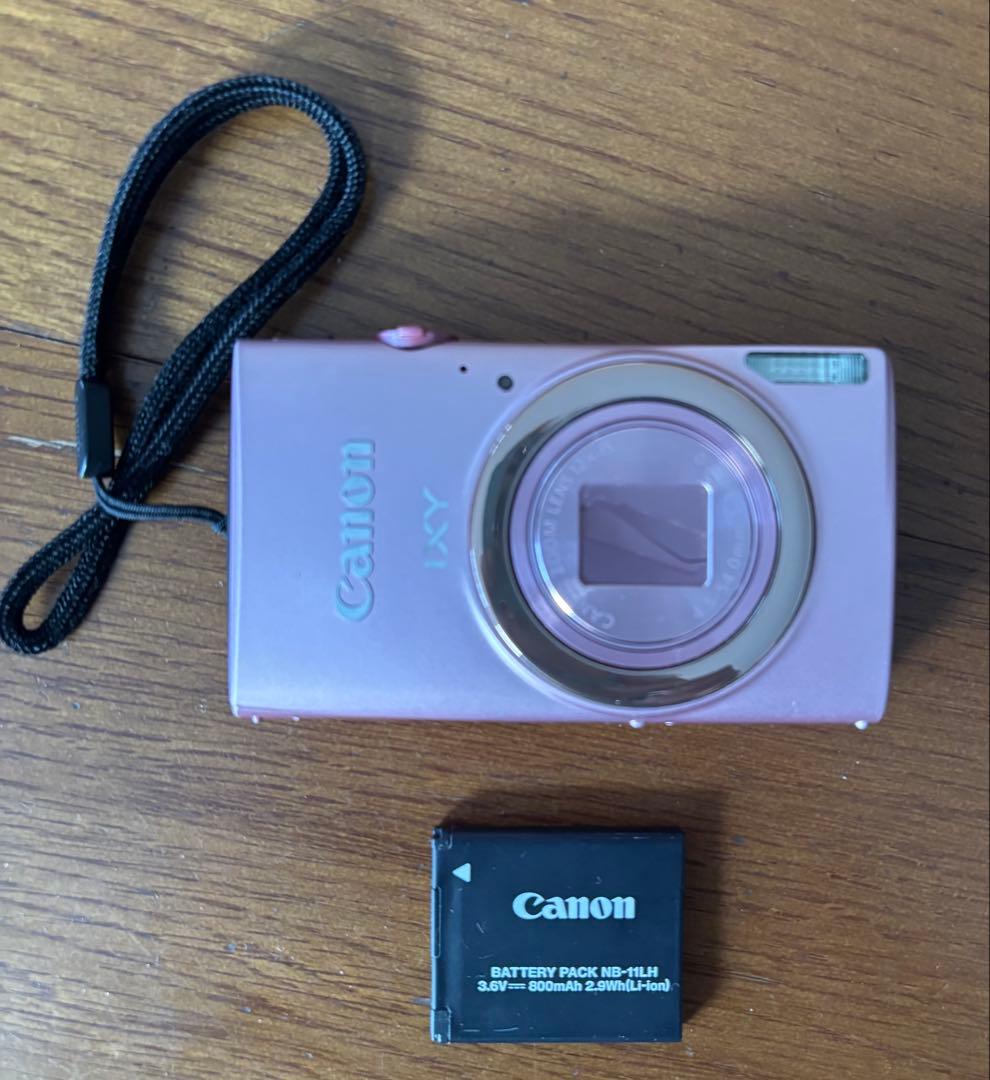 Canon IXY ピンク コンパクトデジタルカメラ 本体