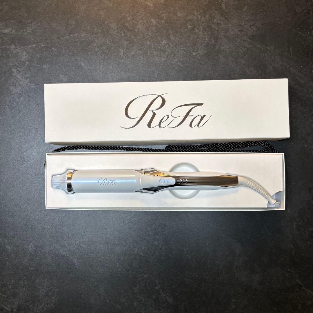 ReFa カールヘアアイロン コテ ホワイト 38mm