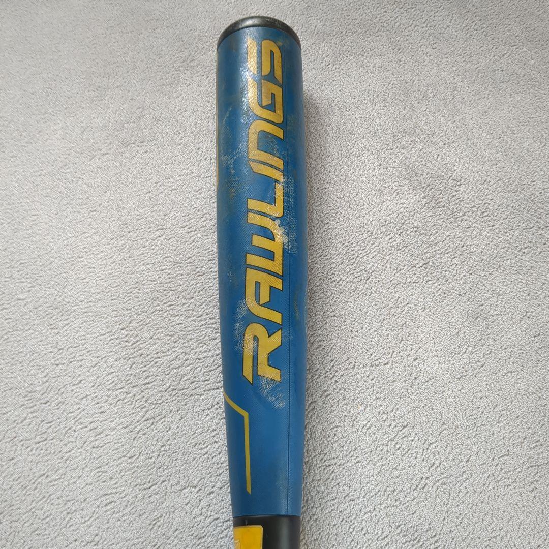 ローリングス HYPER MACH AIR バット 青 軟式 少年野球用