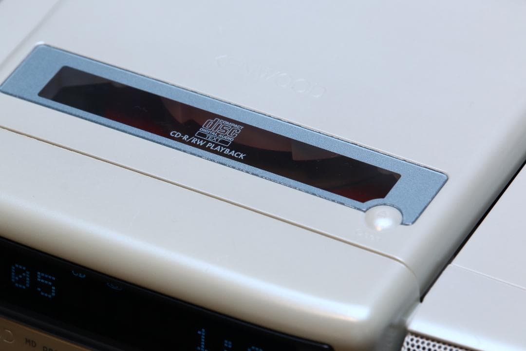 KENWOOD MDX-L1 CD/MD/TUNER コンポ ラジカセ 美品　白