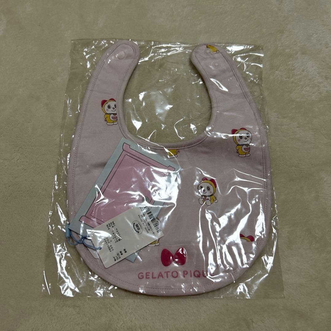 【新品・未使用】gelato pique ロンパース70＆スタイ ドラミちゃん