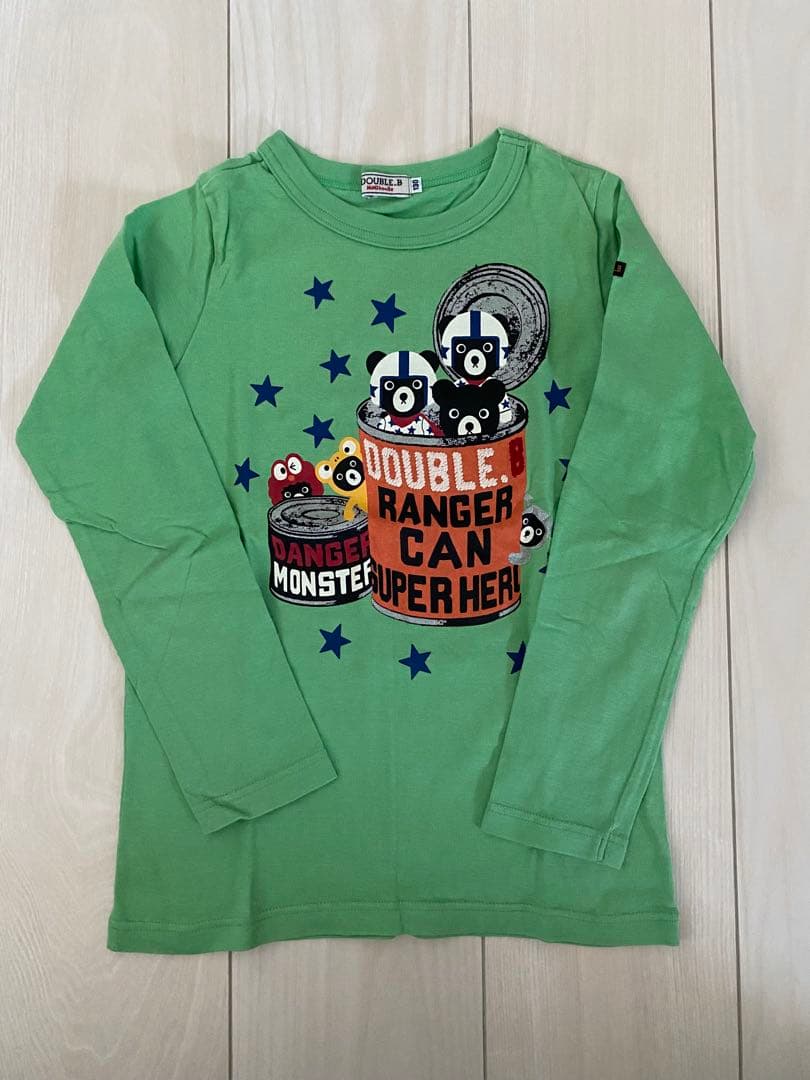 ⭐︎美品⭐︎ ミキハウス ダブルビー　130センチ　ロンT5点セット