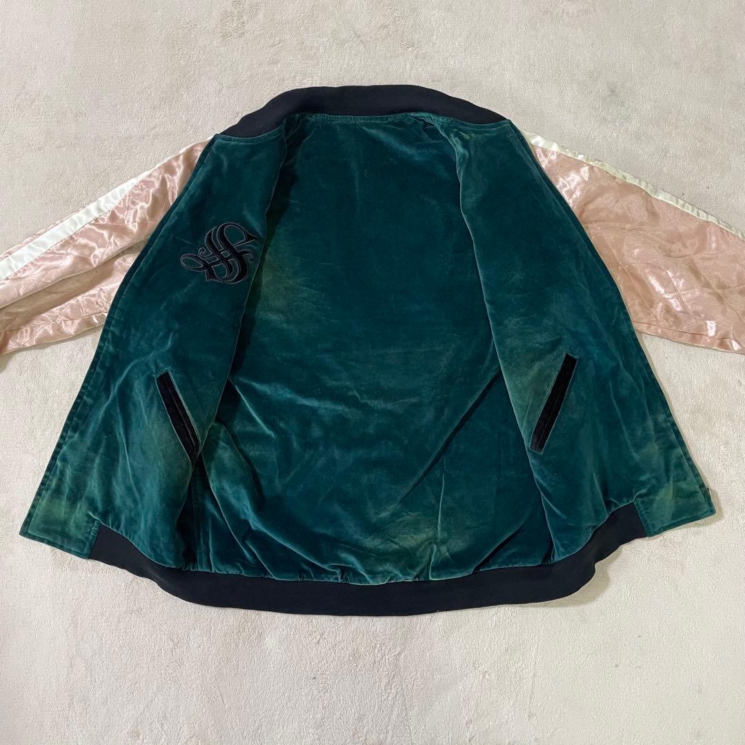 【激レア】サクスワッチファブリックス　リバーシブルスカジャン　初期　03AW M