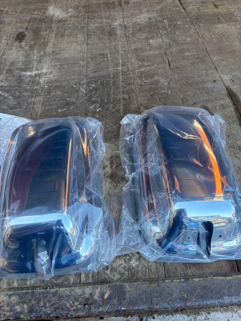 ミツビシ FUSO メッキミラーカバー 新品