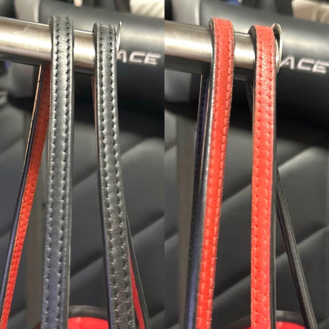 クリスチャンルブタン cabata カバタ レザー 黒 トートバッグ