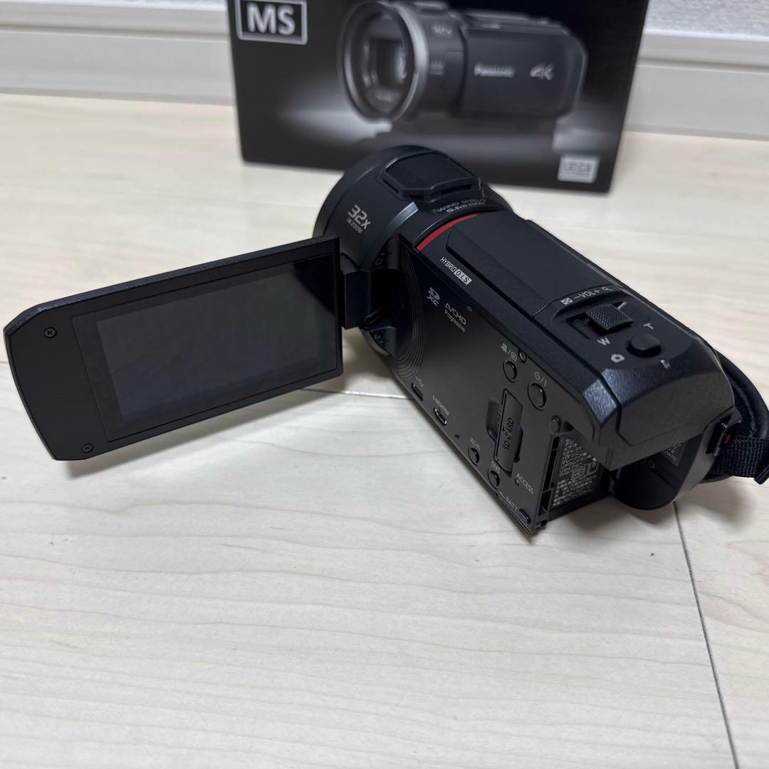Panasonic HC-VX2MS 4Kビデオカメラ 光学32ズーム