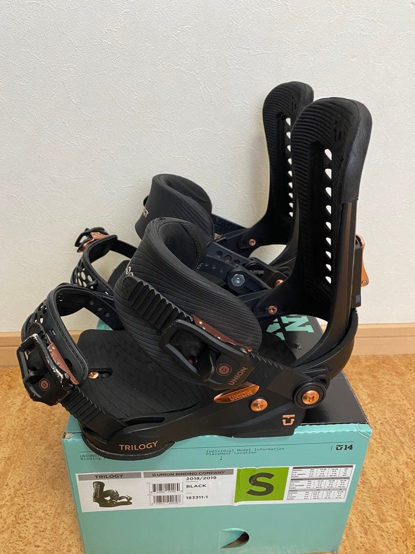 UNION TRILOGY ユニオン　トリロジー　ブラック　Ｓサイズ