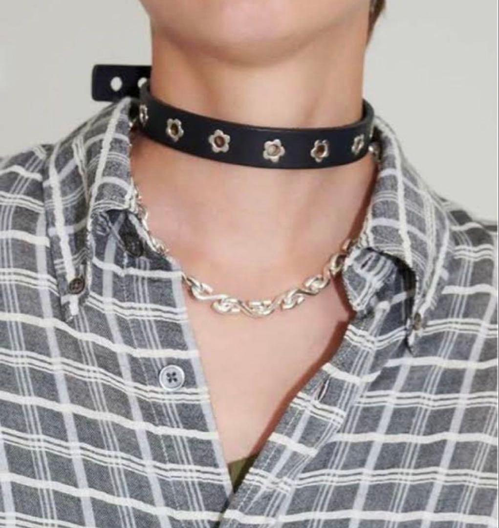 極美品our legacy フラワーチョーカー