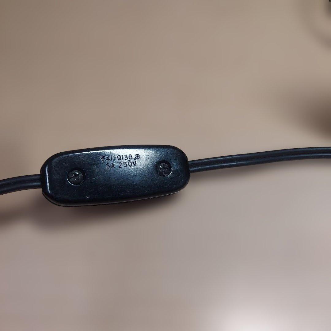 スランス製　デスクスタンド・フリルガラス・アンティーク・ビンテージ・真鍮製