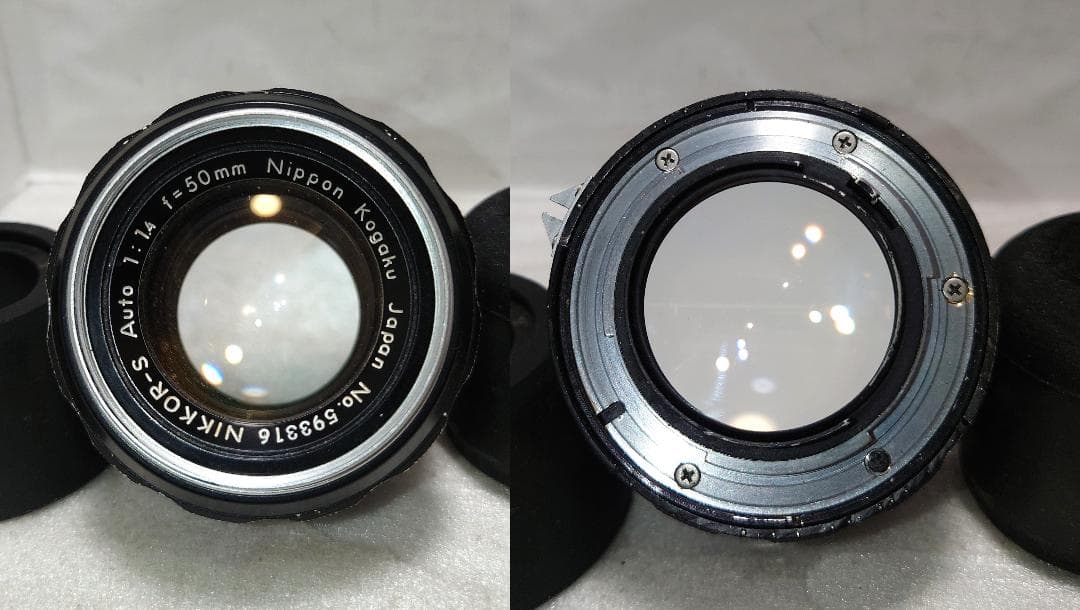 ★人気初期型！極上★NIKON NIKKOR-S 50mm F1.4 自力AI改