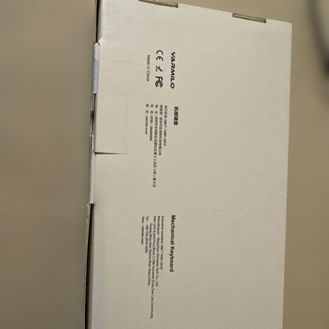 Varmilo 水彩画風キーボード 静電容量ローズ軸