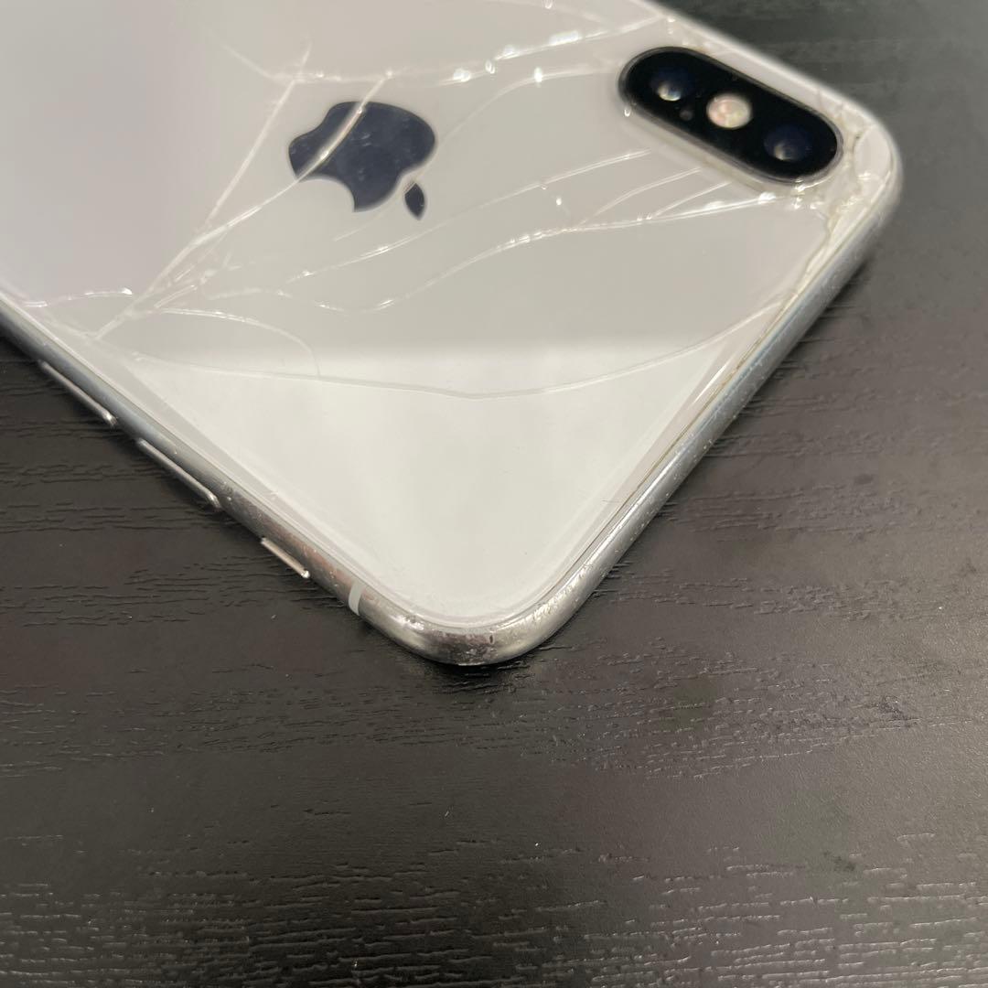 Apple iPhoneX 256GB シルバー