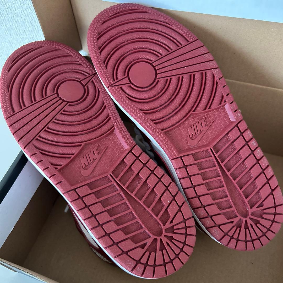 Nike Air Jordan 1 レトロ HIGH OG PS赤/白20cm